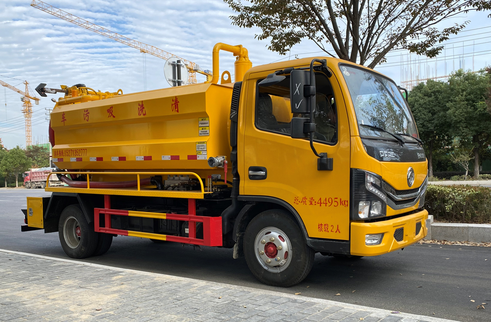 芝嘉花园清洗吸污车