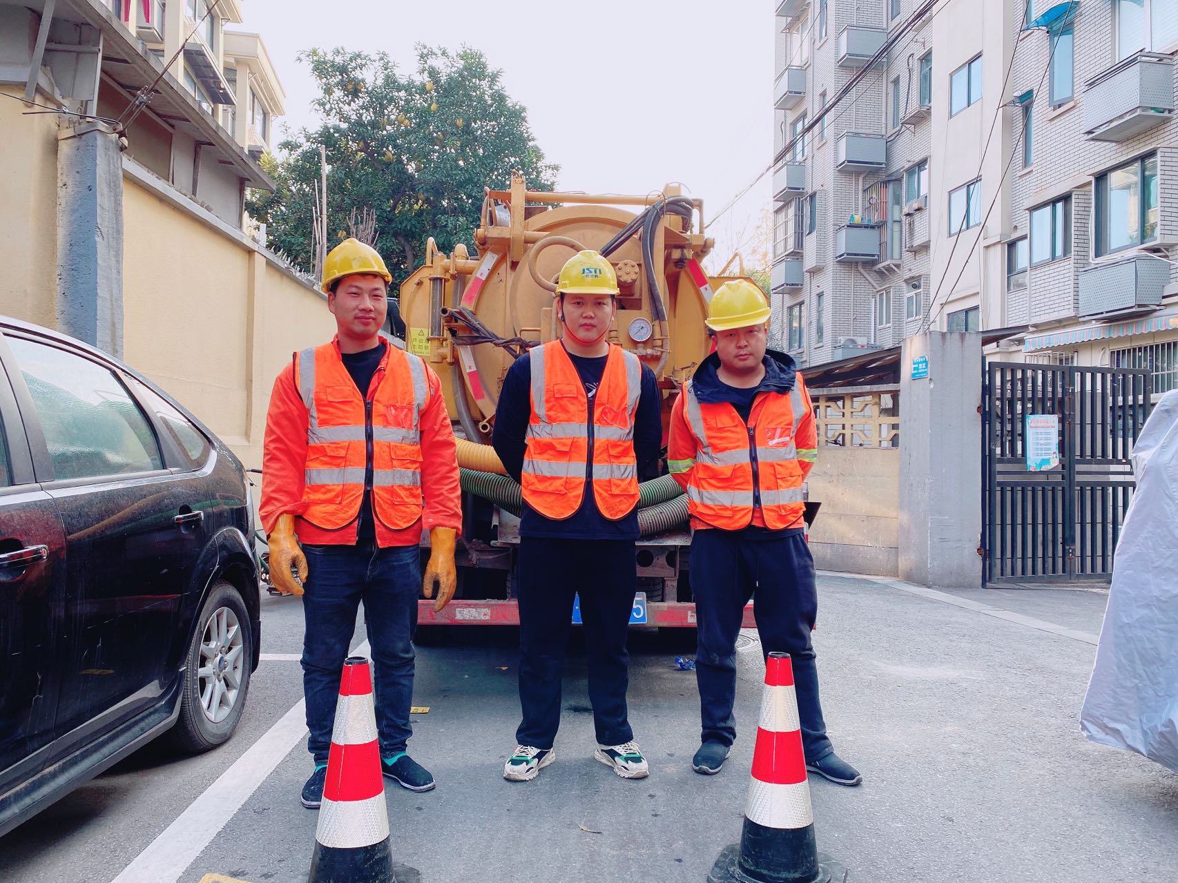 芝嘉花园南京某小区管道清淤检测施工
